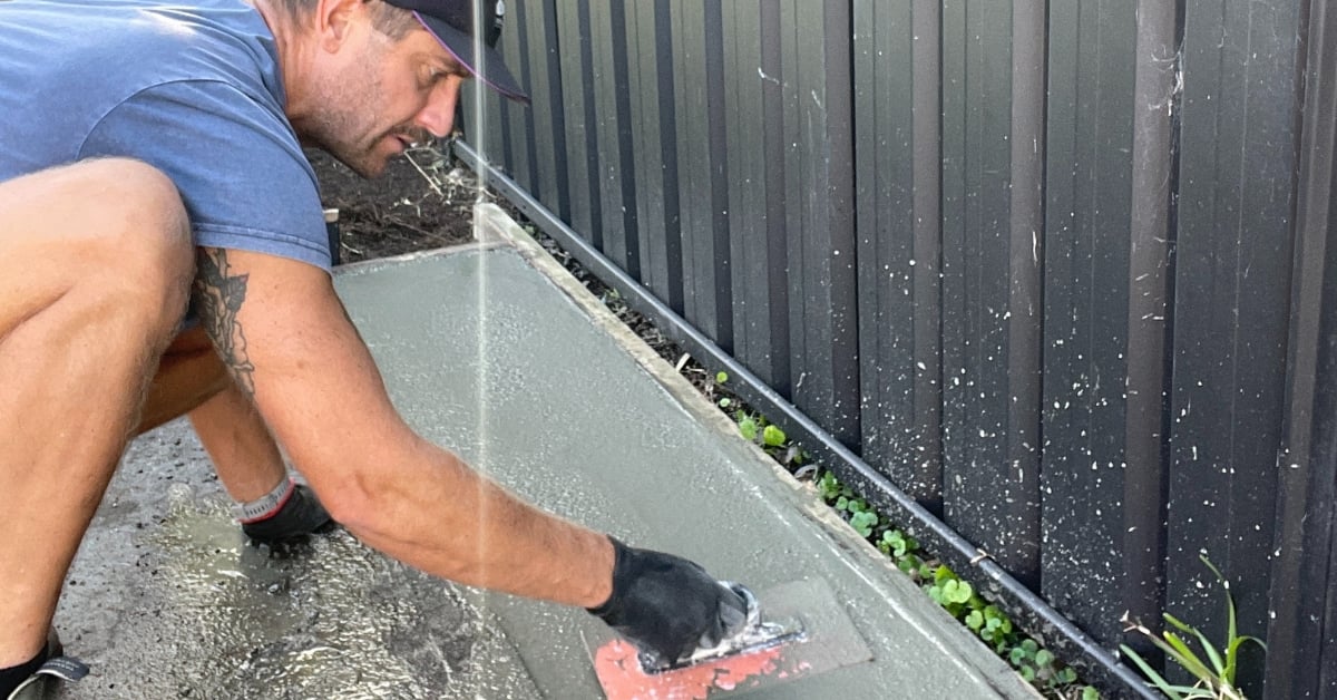How to Pour Concrete With Shannon Vos